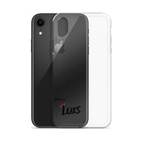 Clear iPhone Case - Luis