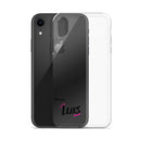 Clear iPhone Case - Luis Blessed