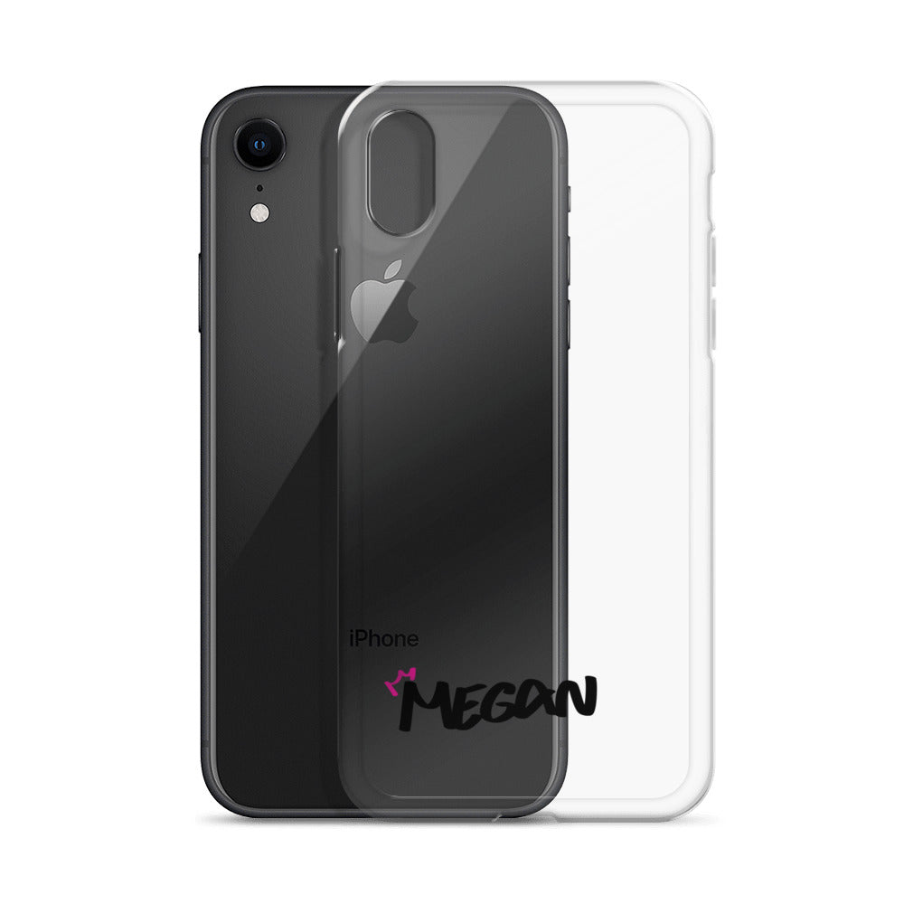 Clear iPhone Case - Megan