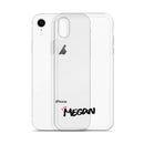 Clear iPhone Case - Megan