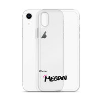 Clear iPhone Case - Megan