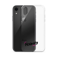 Clear iPhone Case - Rodney Blessed