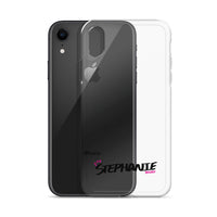 Clear iPhone Case - Stephanie Blessed