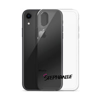 Clear iPhone Case - Stephanie