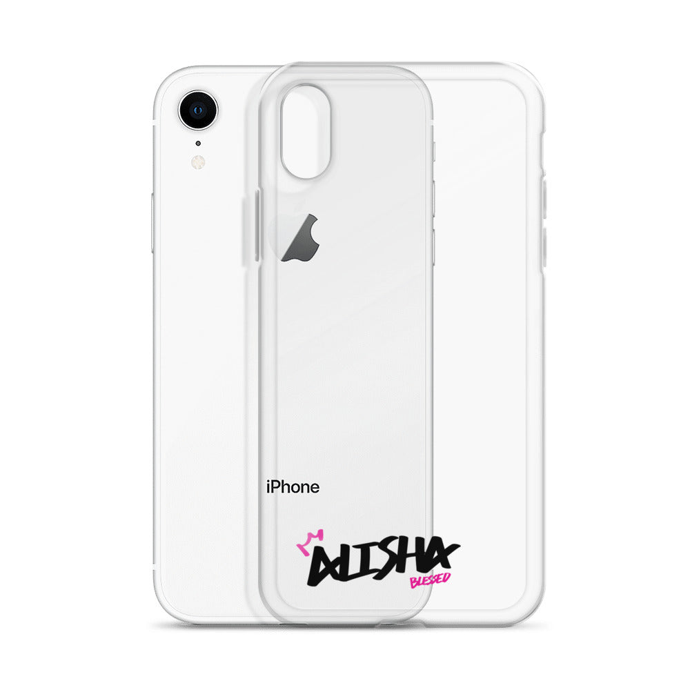 Clear iPhone Case - Alisha Blessed