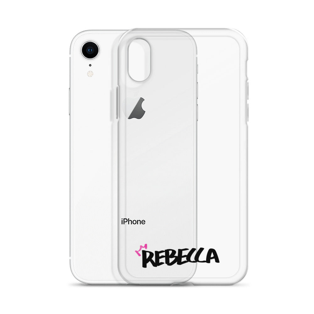 Clear iPhone Case - Rebecca