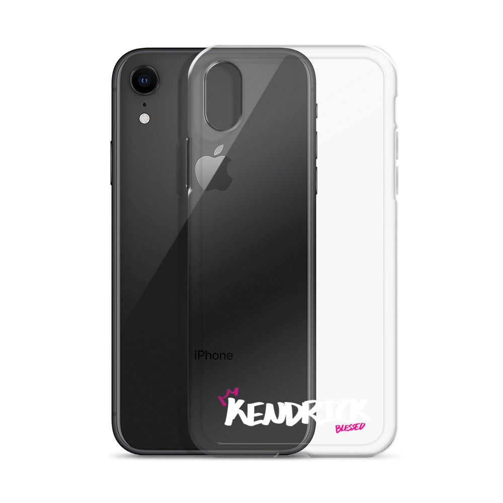 Clear iPhone Case - Kendrick Blessed