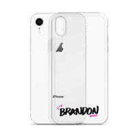 Clear iPhone Case - Brandon Blessed