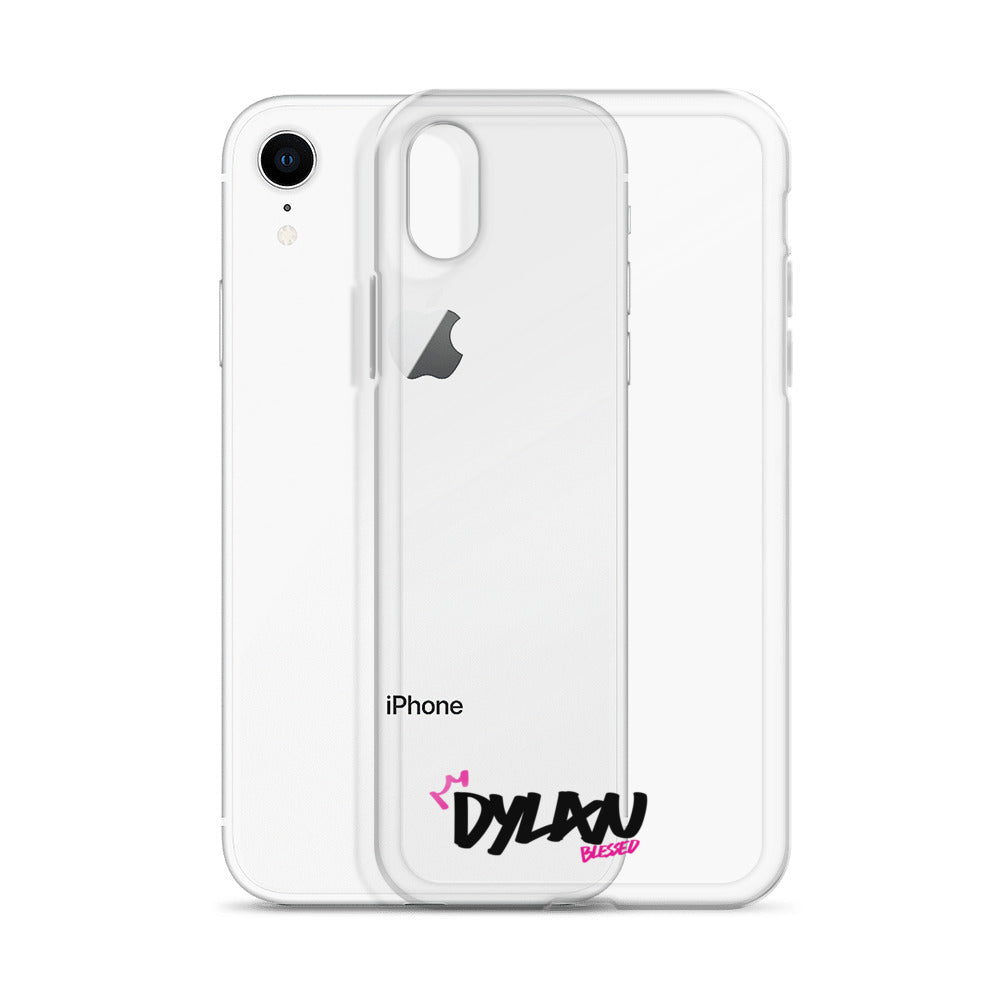 Clear iPhone Case - Dylan Blessed