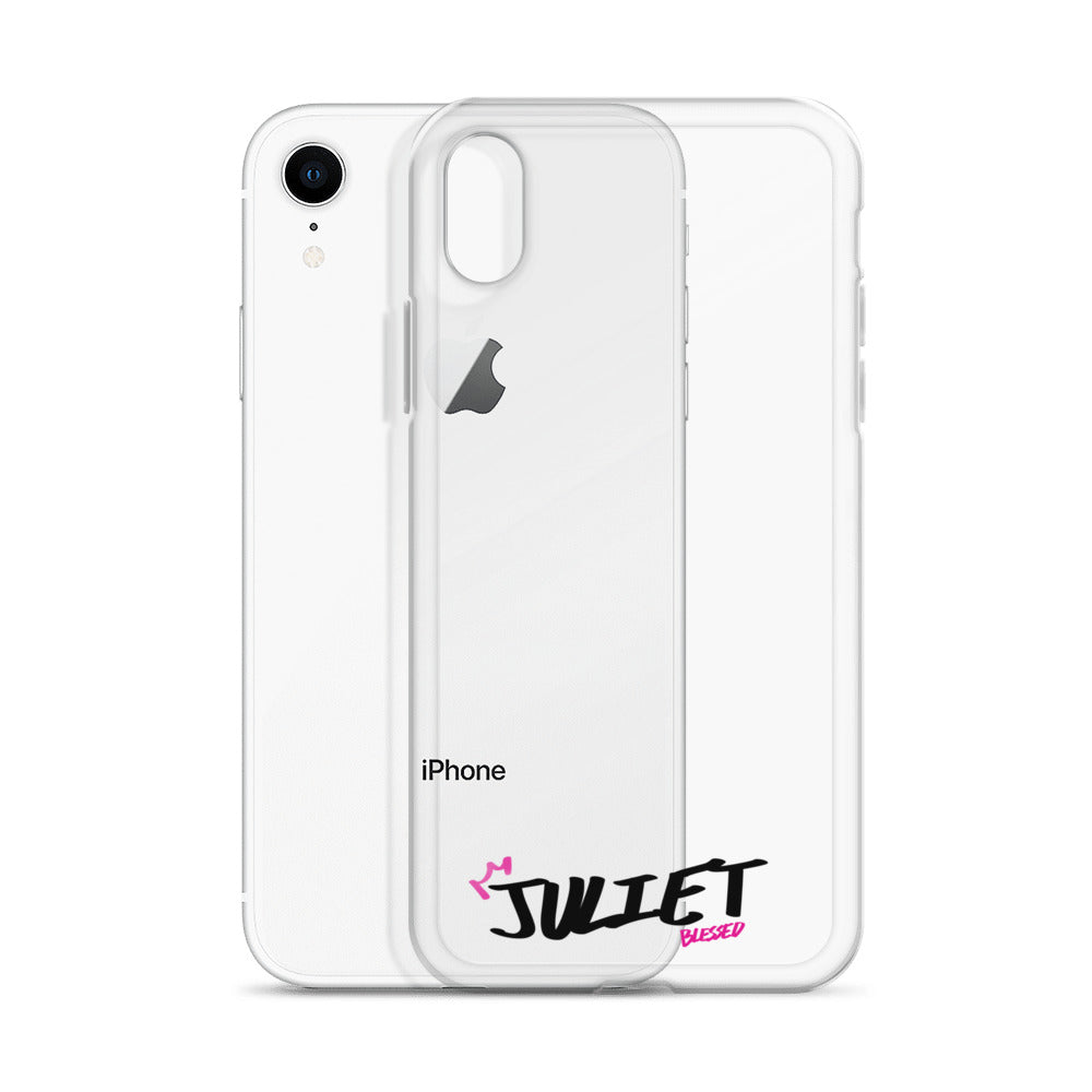 Clear iPhone Case - Juliet Blessed