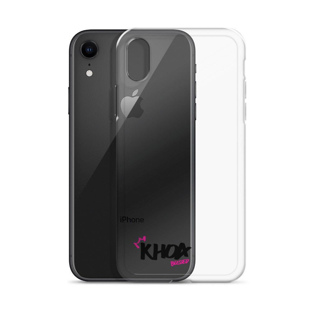 Clear iPhone Case - Khoa Blessed