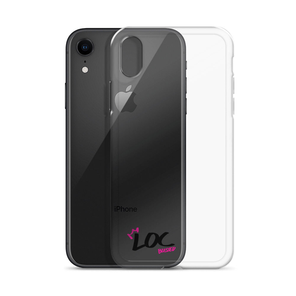 Clear iPhone Case - Loc Blessed