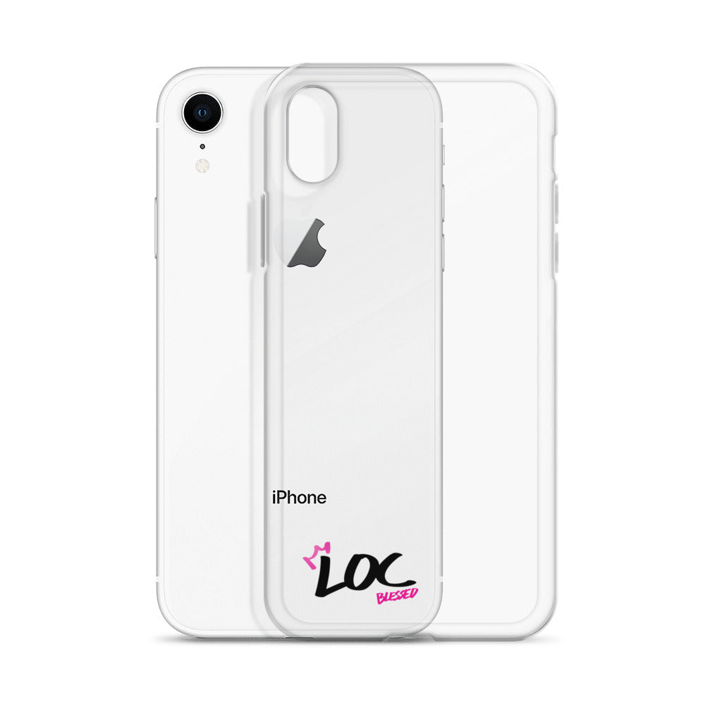 Clear iPhone Case - Loc Blessed