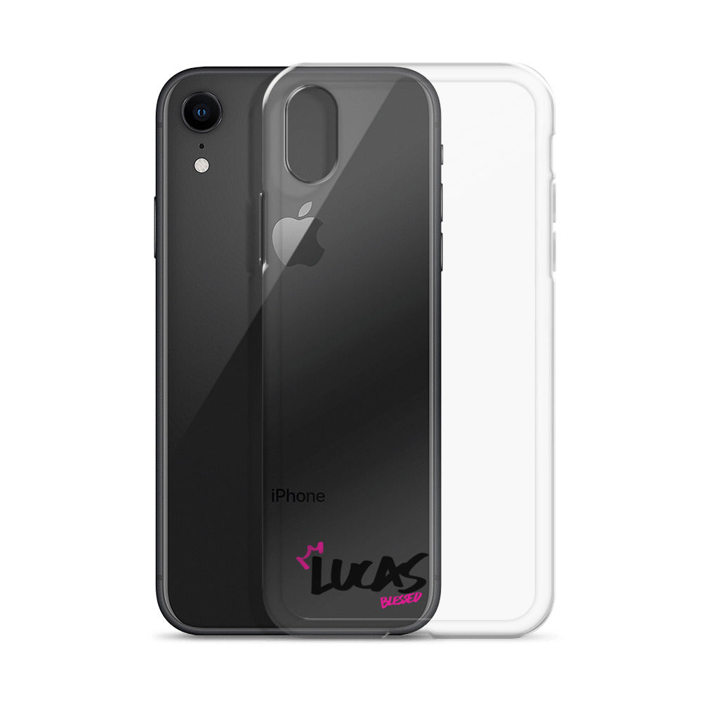 Clear iPhone Case - Lucas Blessed