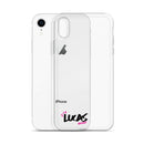 Clear iPhone Case - Lucas Blessed