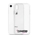 Clear iPhone Case - Timothy Blessed