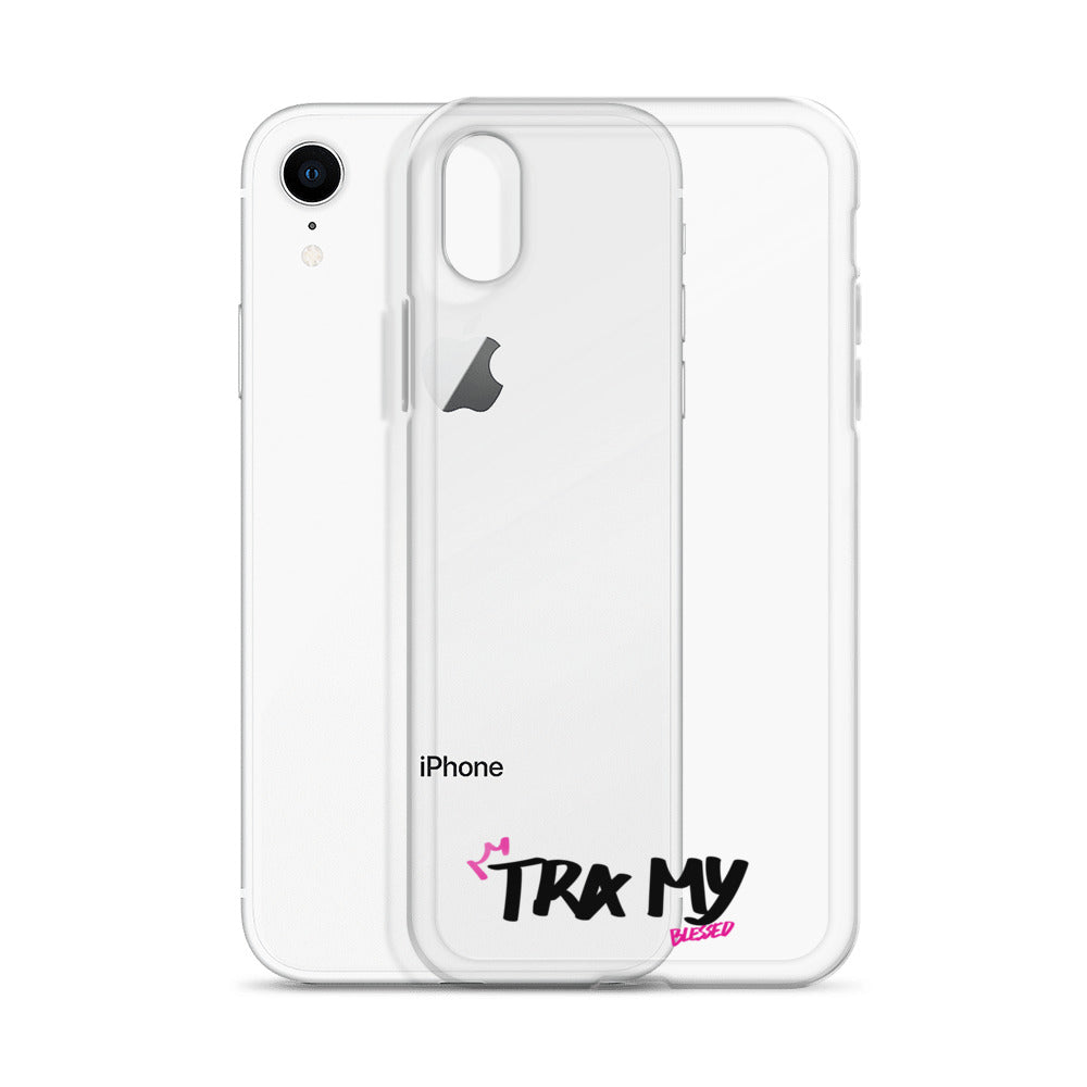 Clear iPhone Case - Tra my Blessed