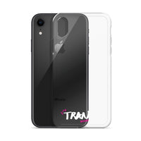 Clear iPhone Case - Tran Blessed