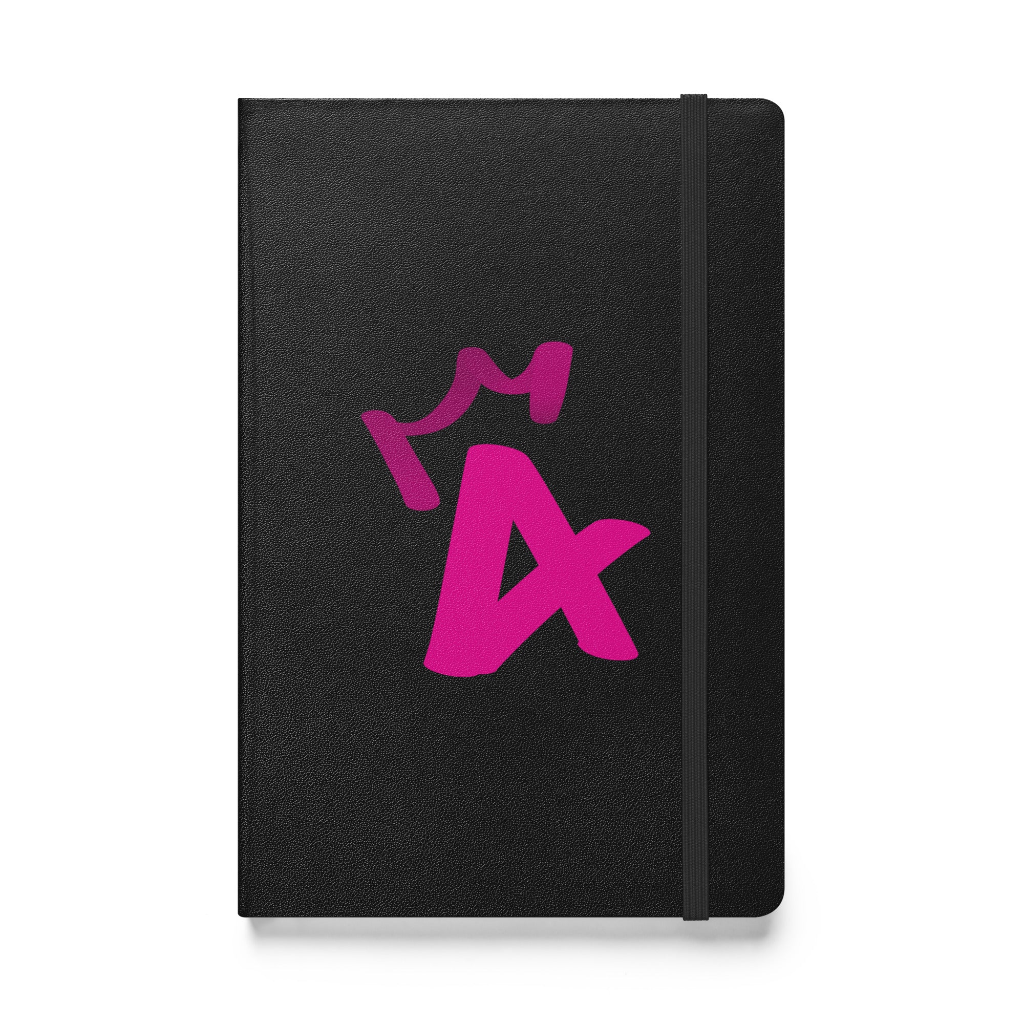 Hardcover bound notebook - Letter A