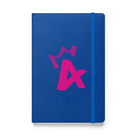 Hardcover bound notebook - Letter A