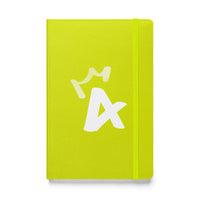 Hardcover bound notebook - Letter A