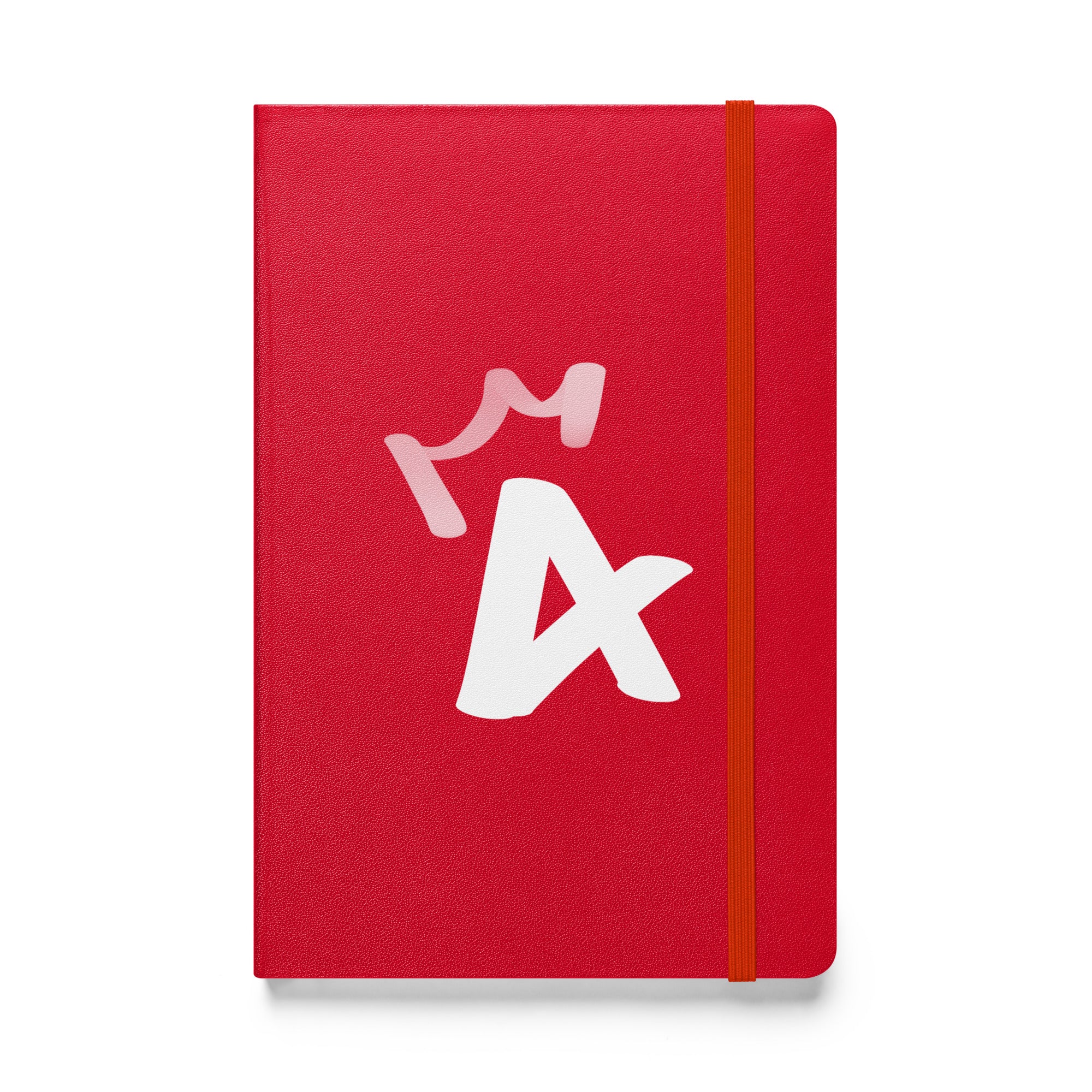 Hardcover bound notebook - Letter A