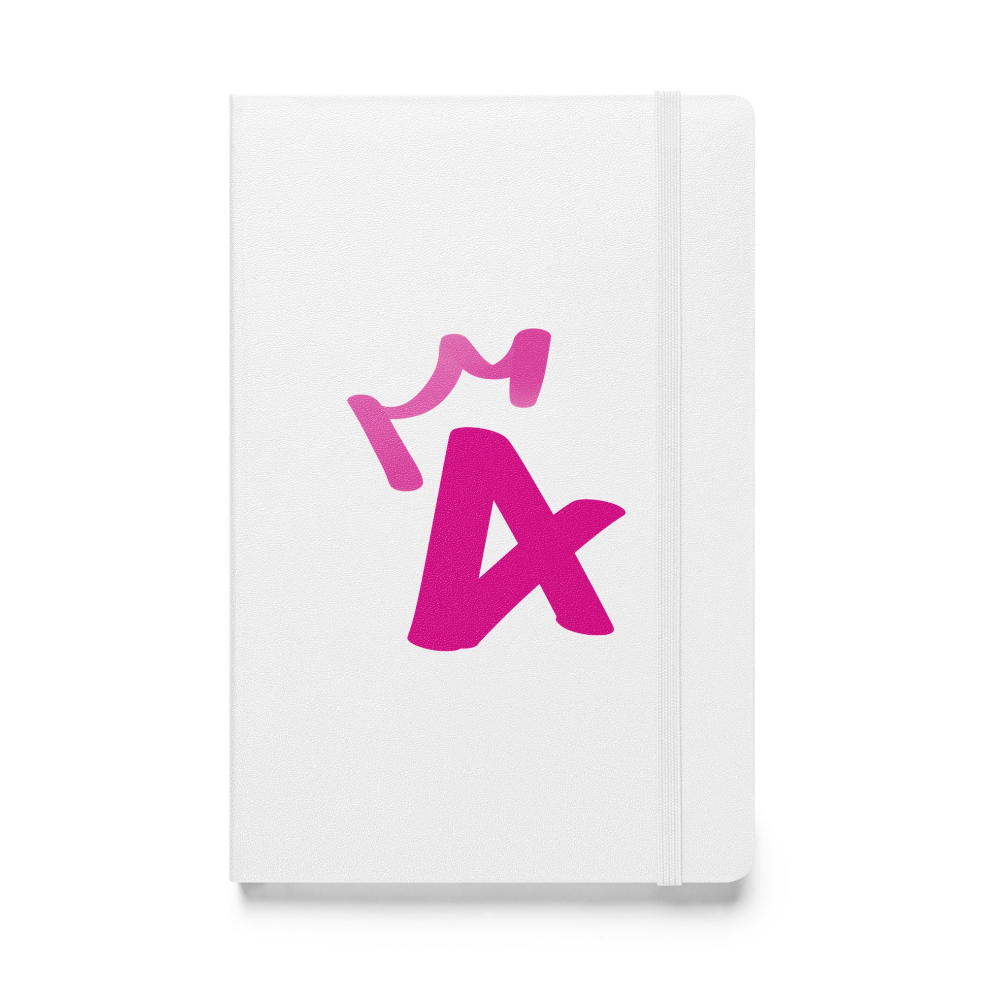 Hardcover bound notebook - Letter A