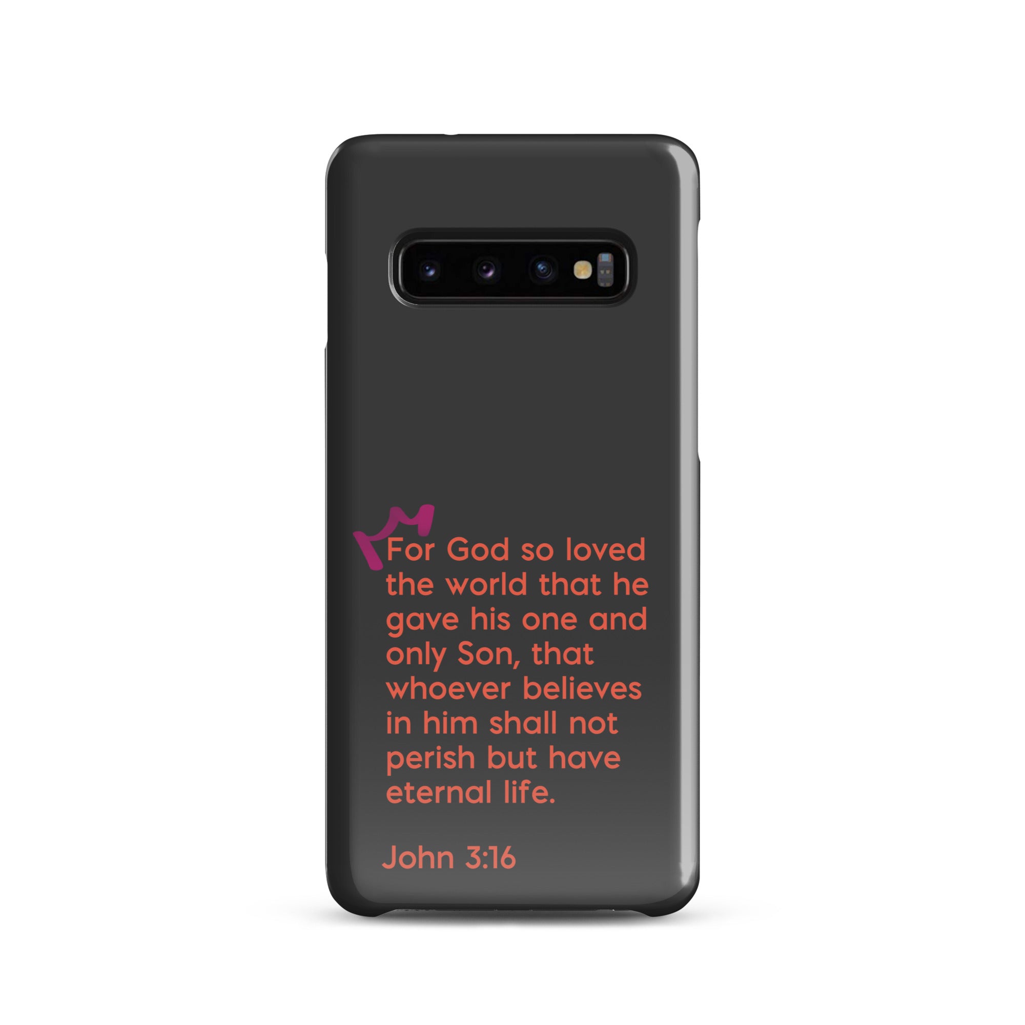 Samsung Galaxy case  - John 3:16