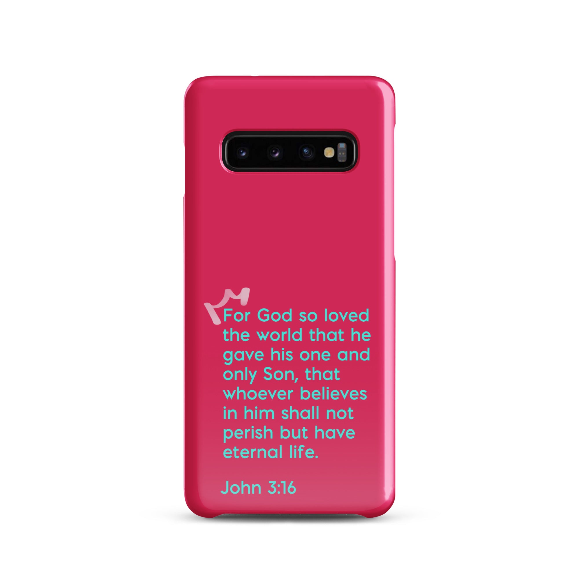 Samsung Galaxy case  - John 3:16