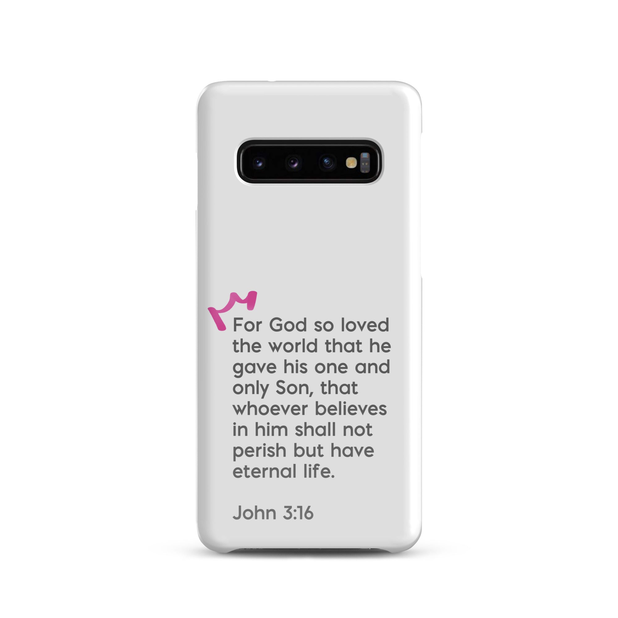 Samsung Galaxy case  - John 3:16