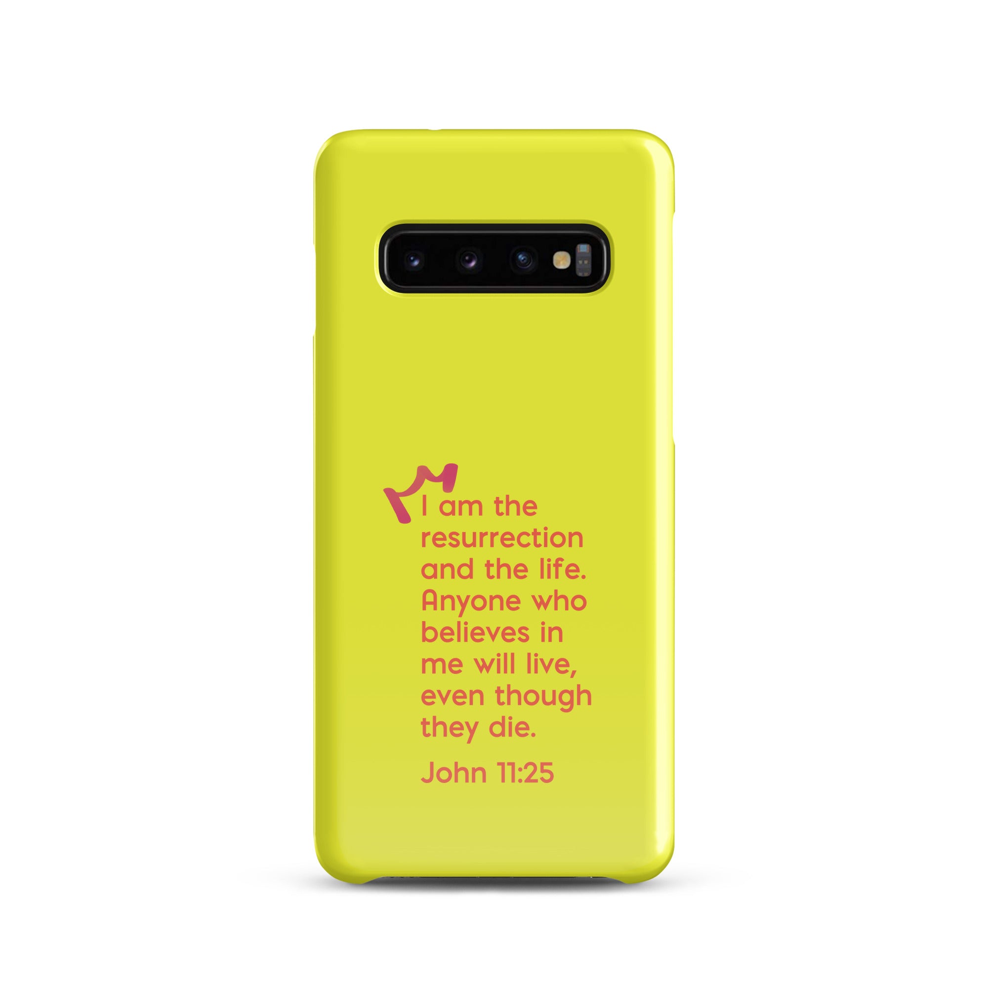 Samsung Galaxy case - John 11:25