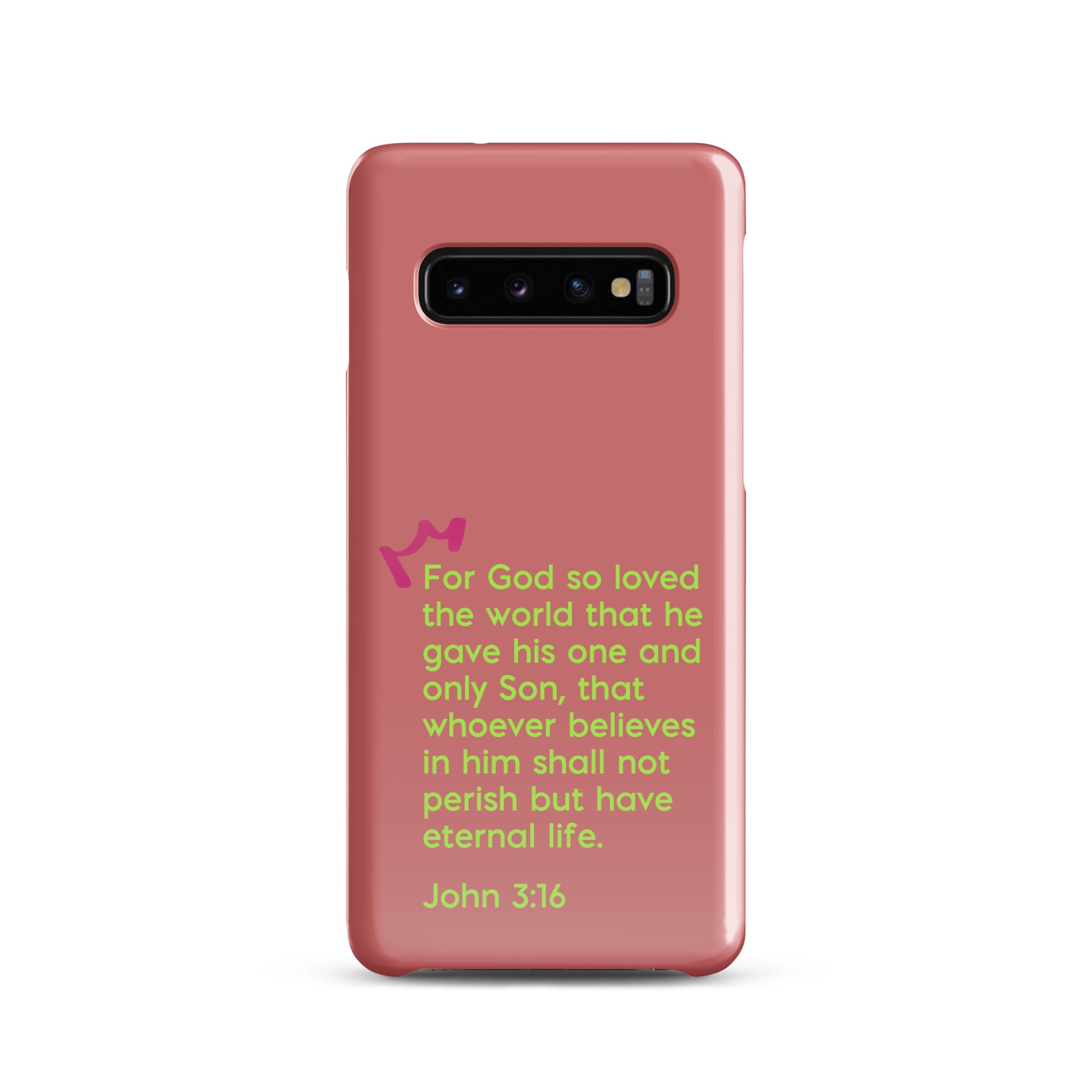 Samsung Galaxy case  - John 3:16