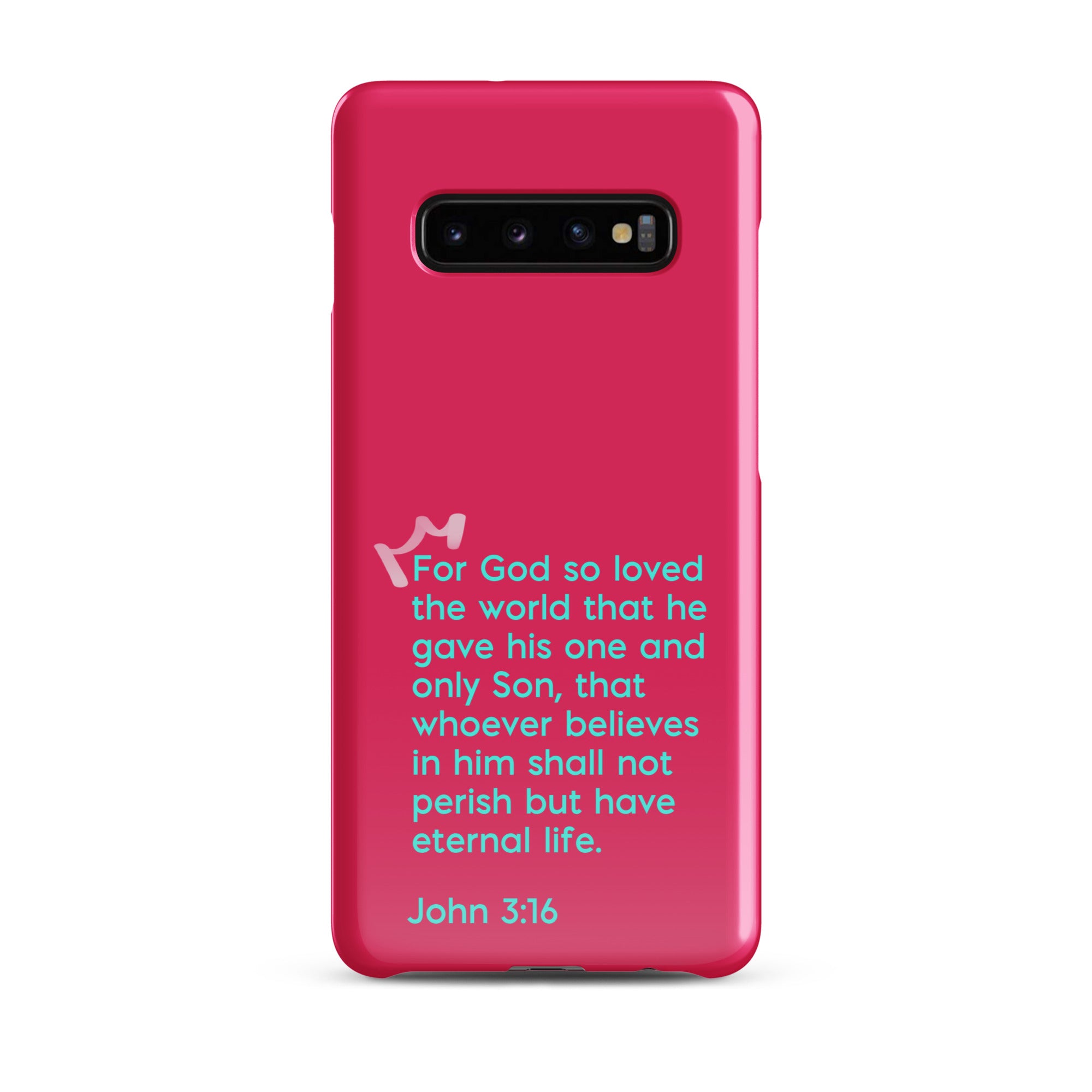 Samsung Galaxy case  - John 3:16