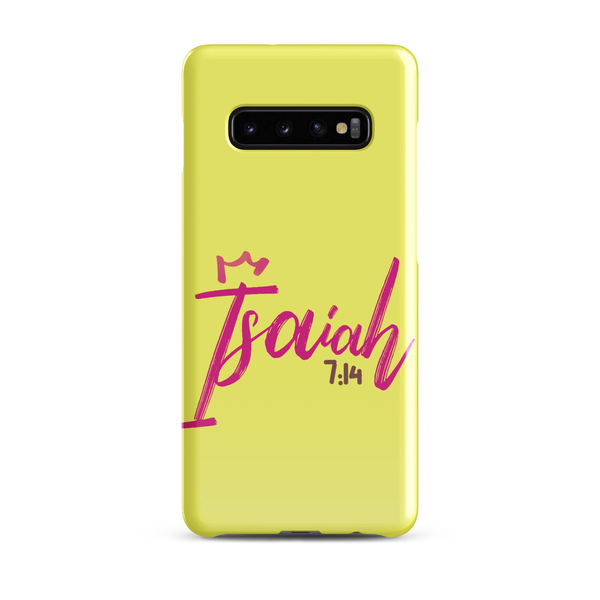 Samsung Galaxy case - Isaiah 7:14