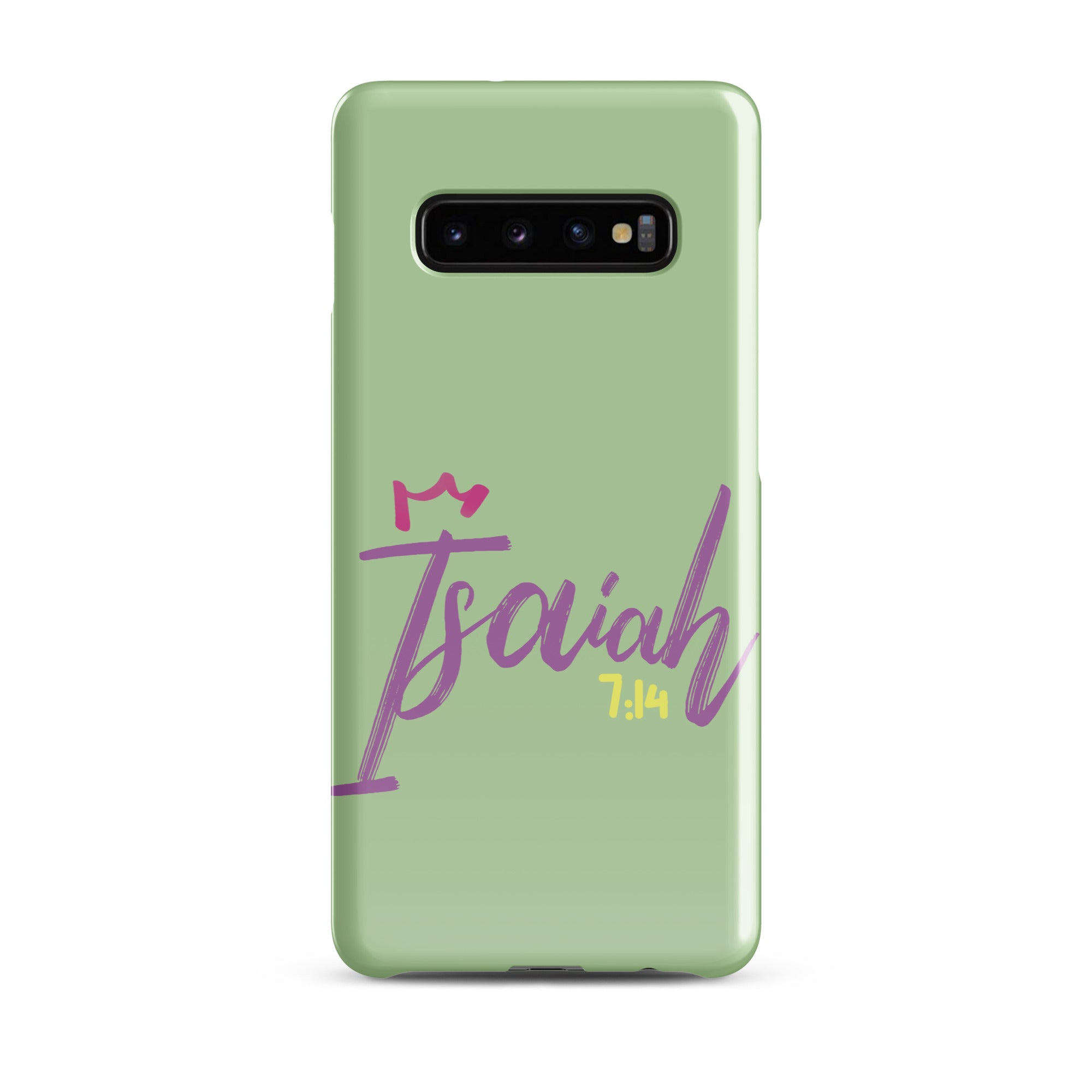 Samsung Galaxy case - Isaiah 7:14