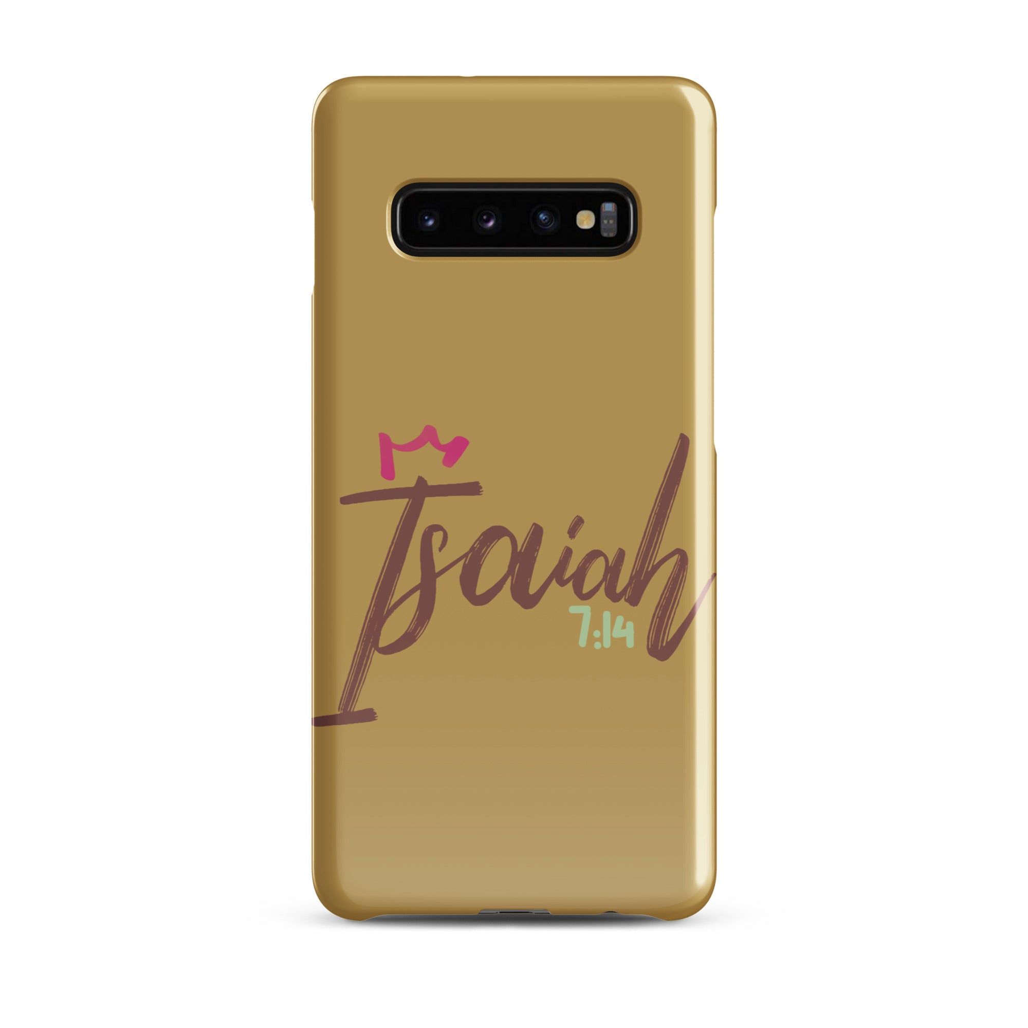 Samsung Galaxy case - Isaiah 7:14