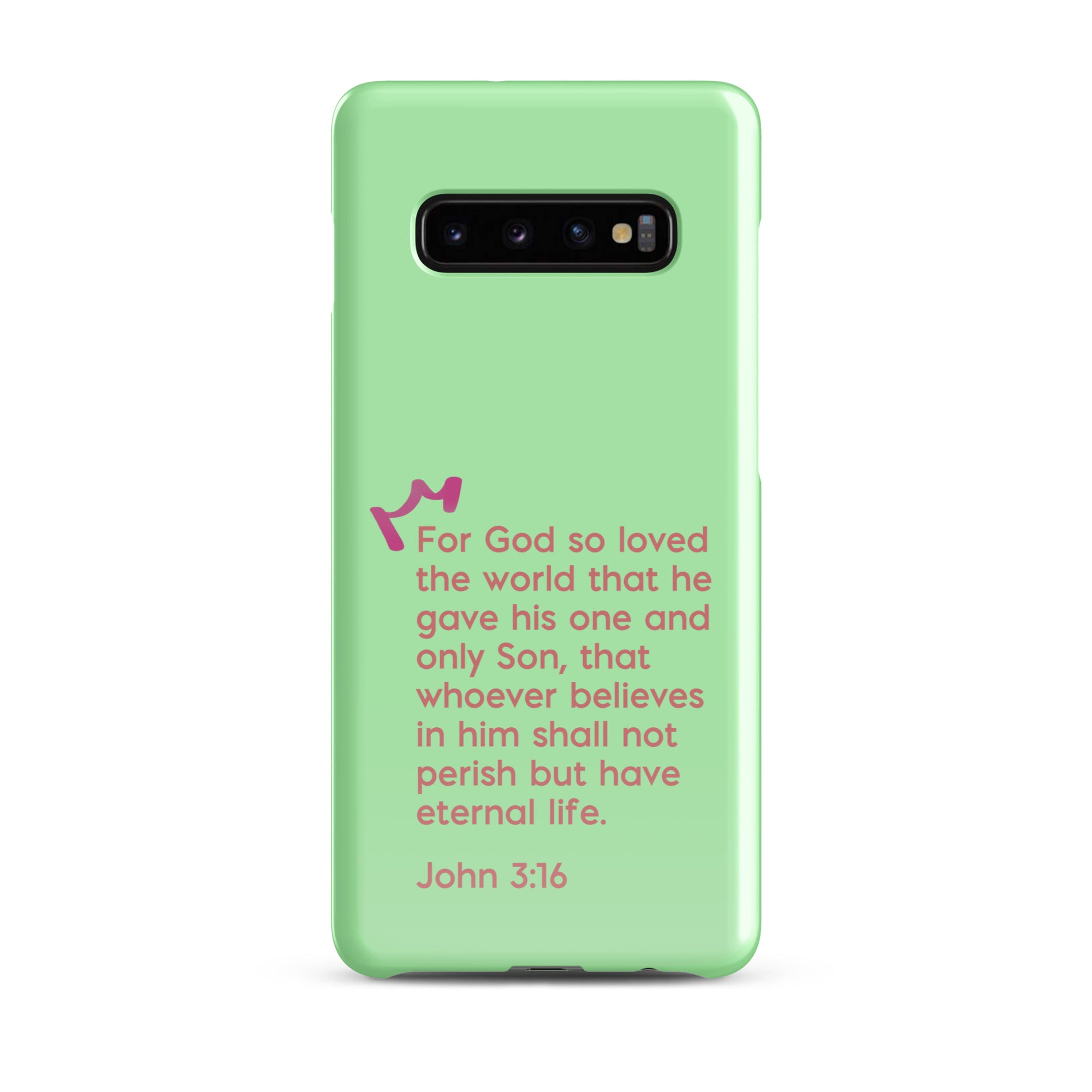 Samsung Galaxy case  - John 3:16