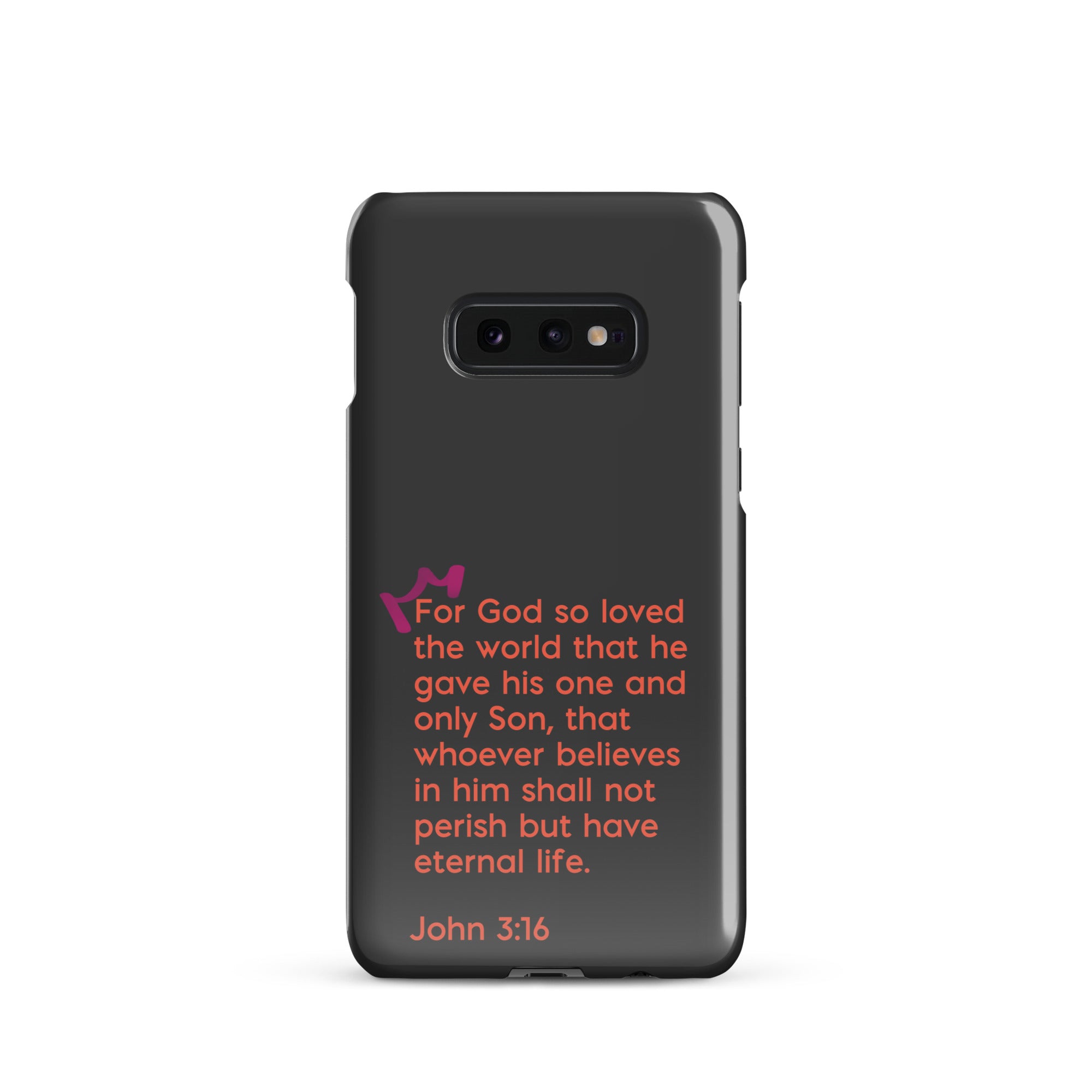 Samsung Galaxy case  - John 3:16