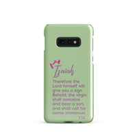 Samsung Galaxy case - Isaiah 7:14