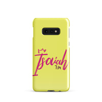 Samsung Galaxy case - Isaiah 7:14