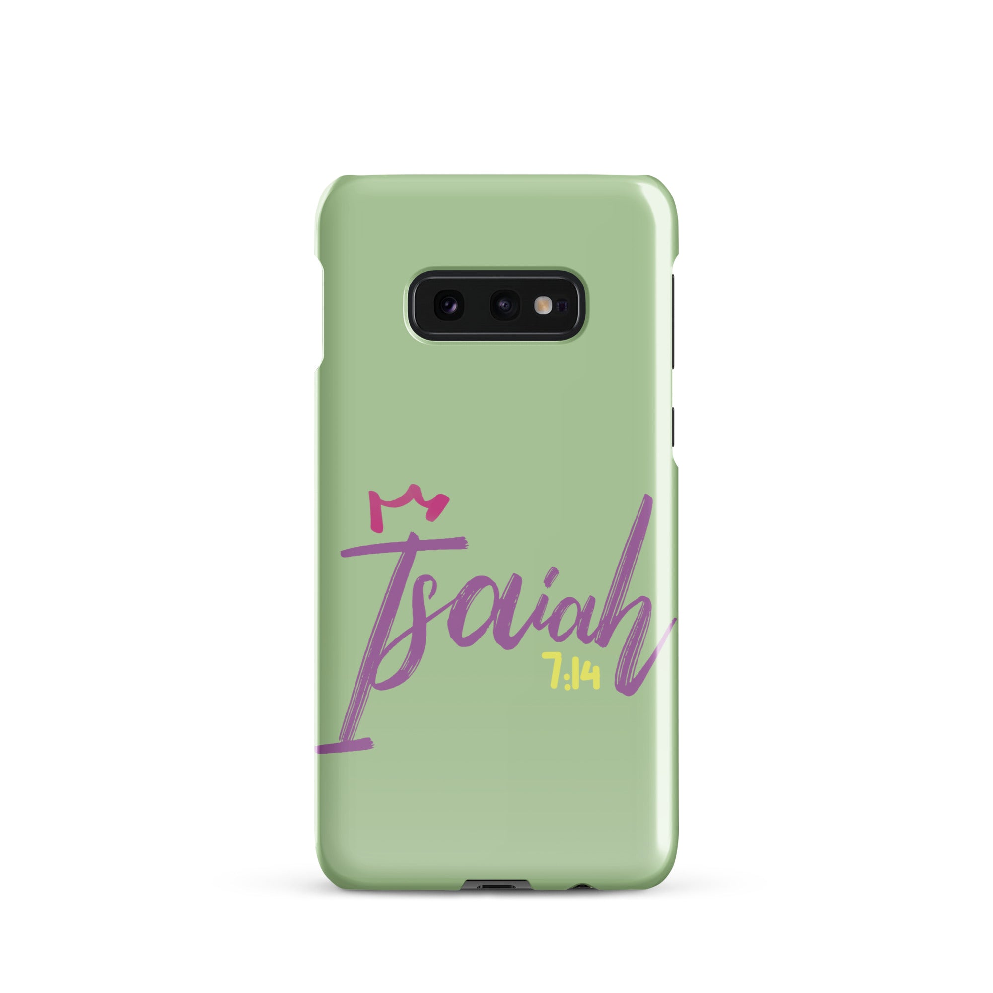 Samsung Galaxy case - Isaiah 7:14