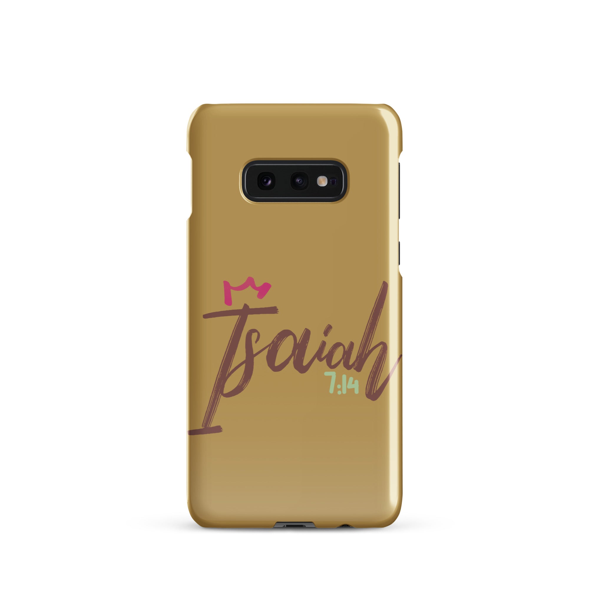 Samsung Galaxy case - Isaiah 7:14