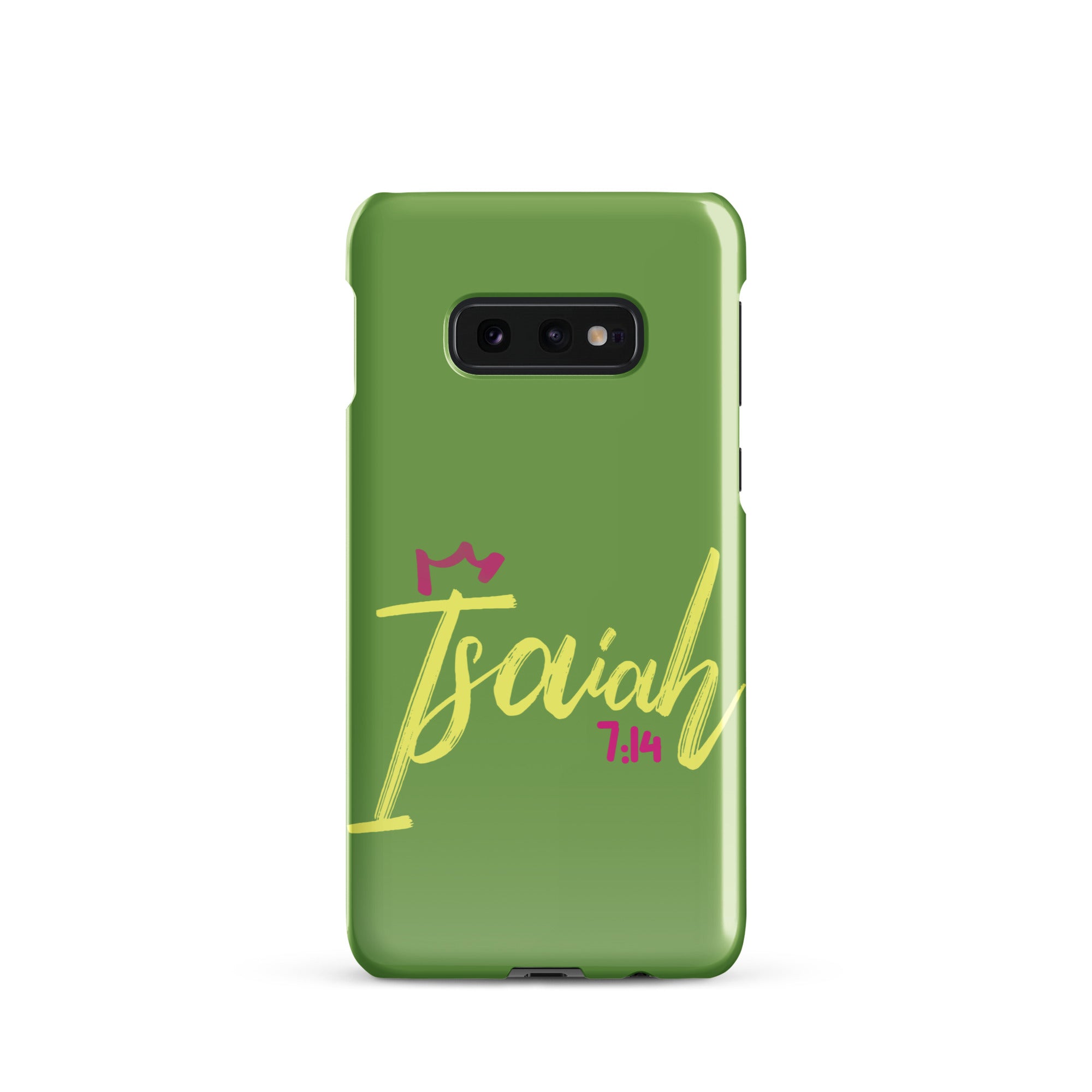 Samsung Galaxy case - Isaiah 7:14