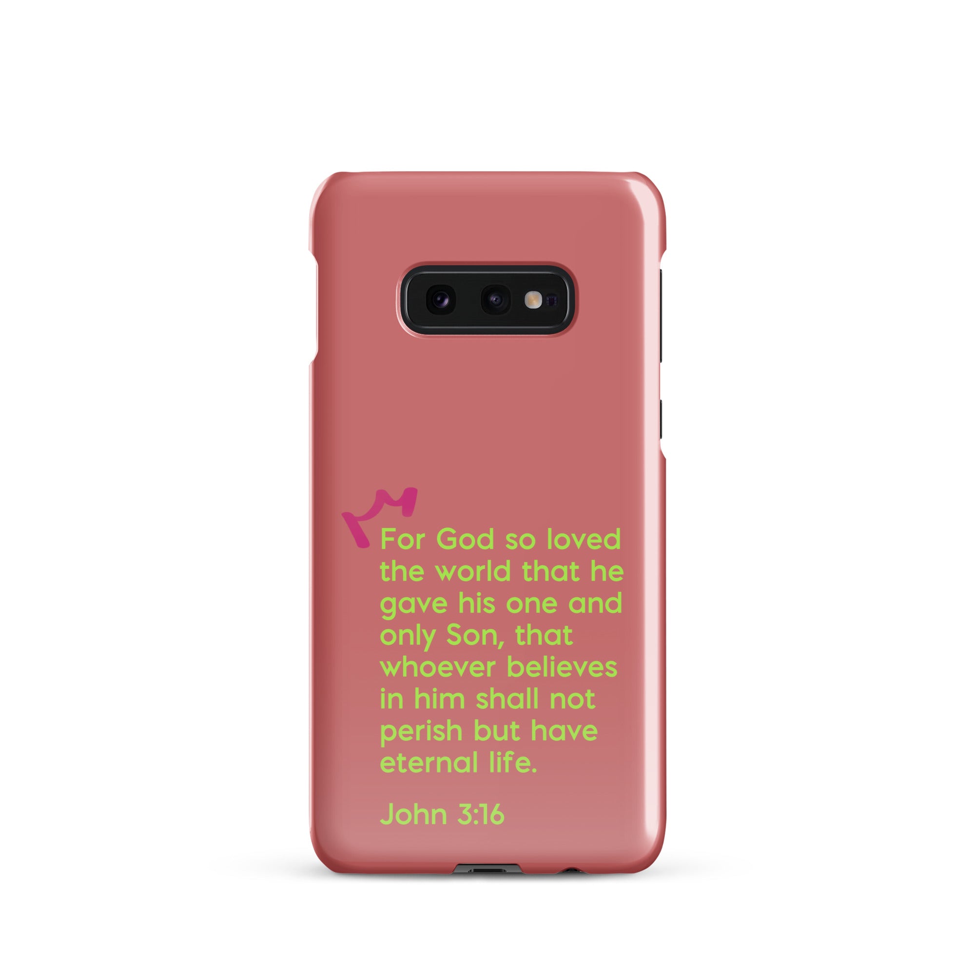 Samsung Galaxy case  - John 3:16