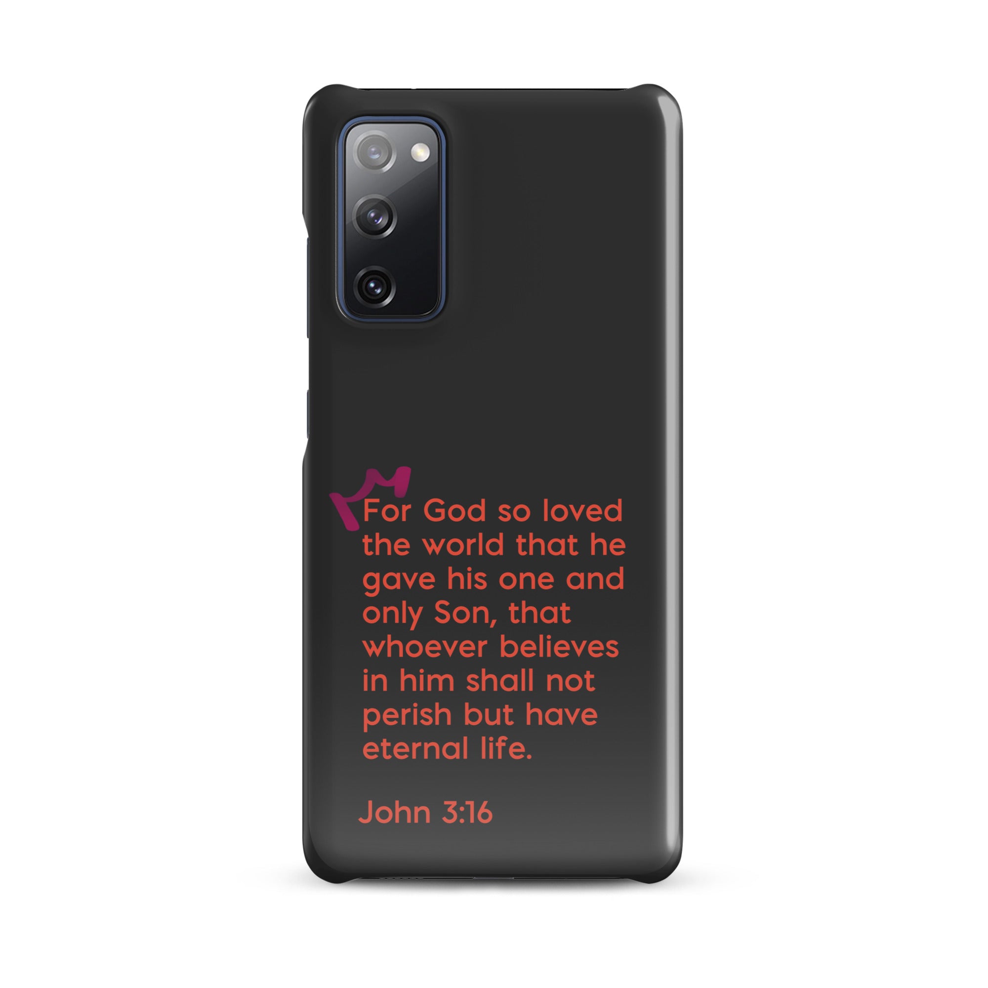 Samsung Galaxy case  - John 3:16