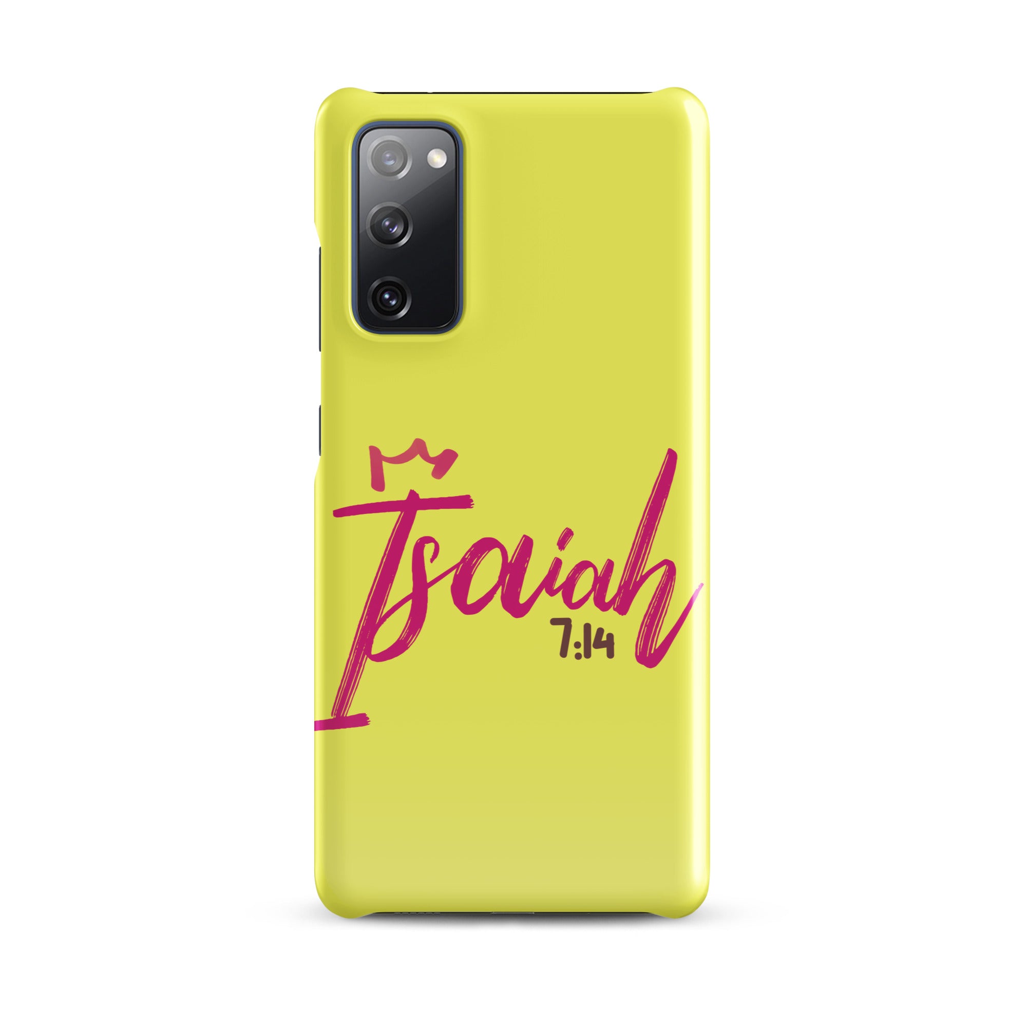 Samsung Galaxy case - Isaiah 7:14