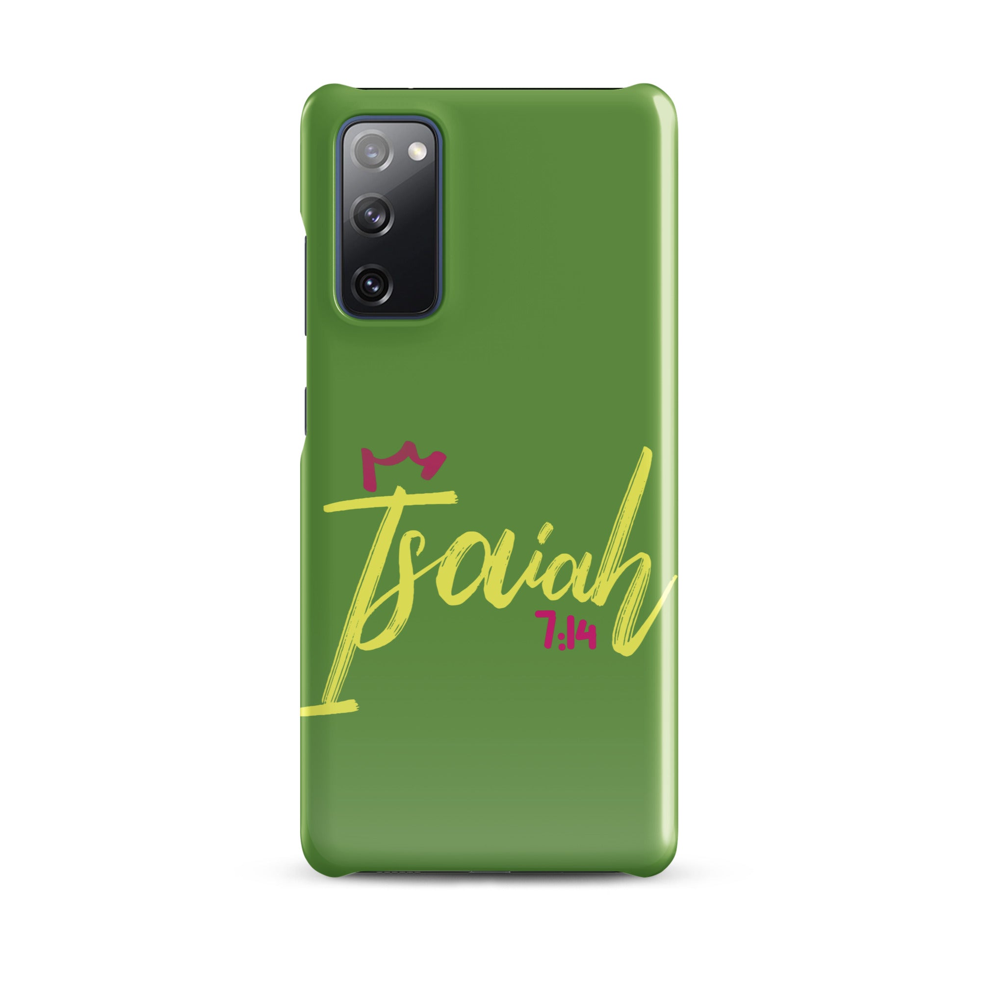 Samsung Galaxy case - Isaiah 7:14