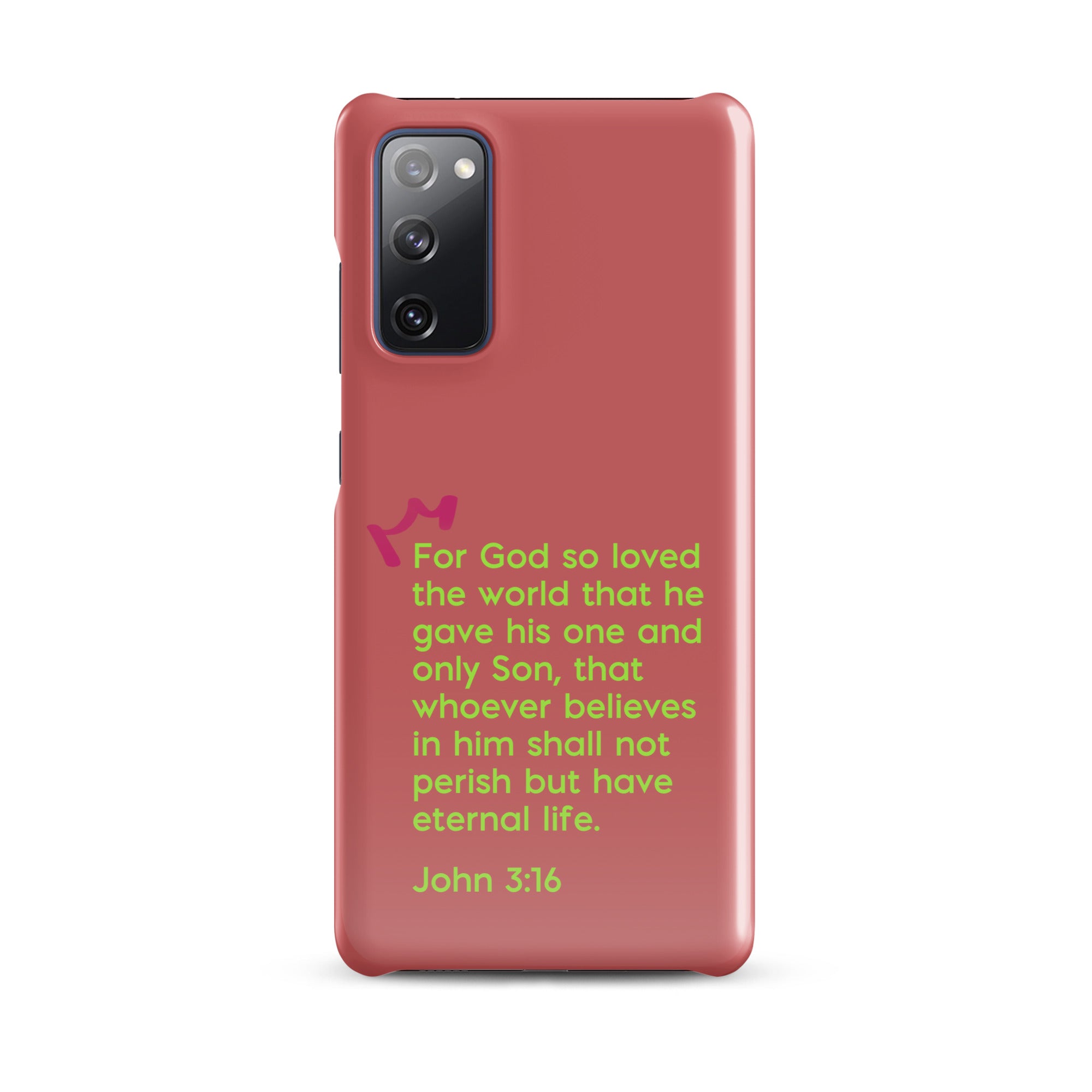 Samsung Galaxy case  - John 3:16