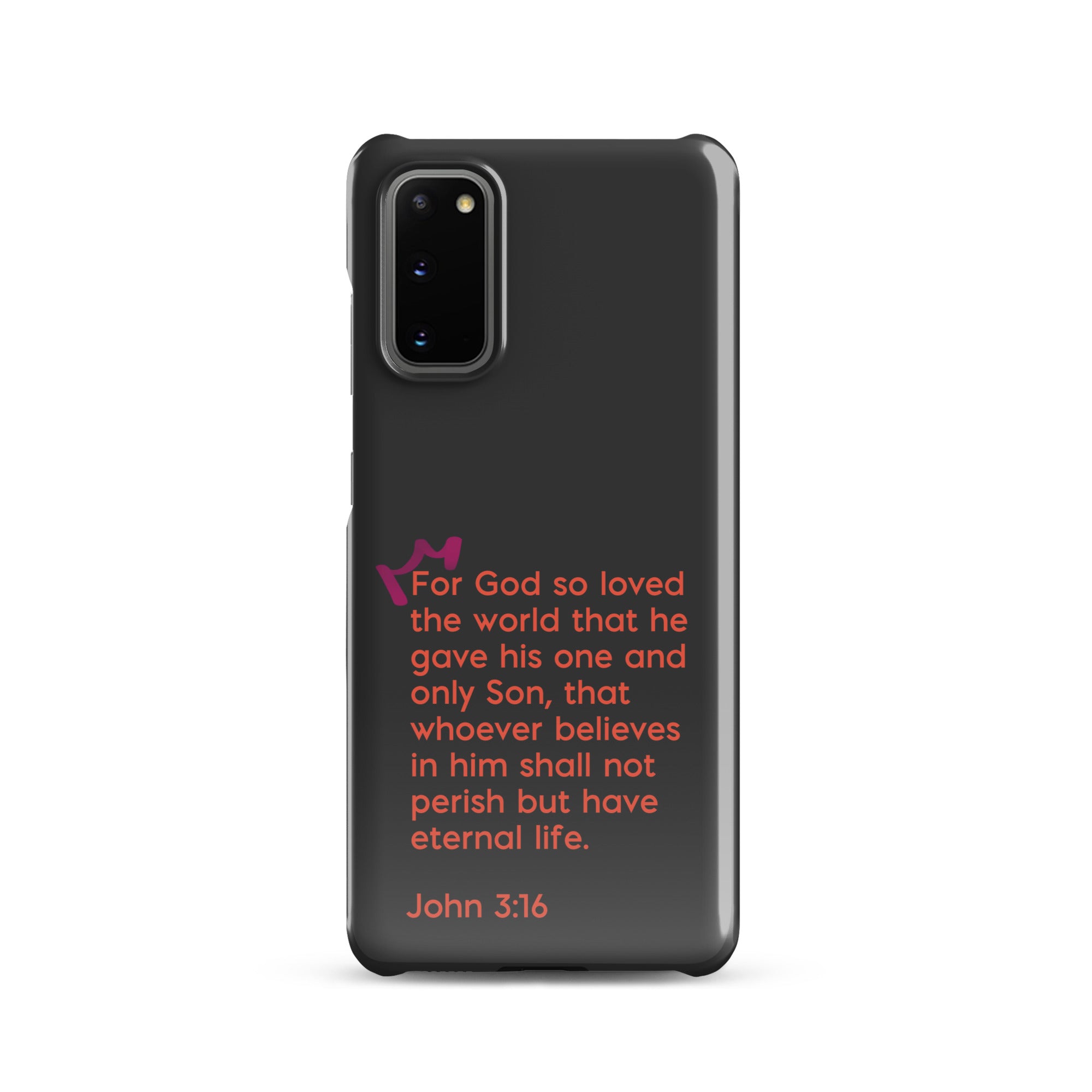 Samsung Galaxy case  - John 3:16