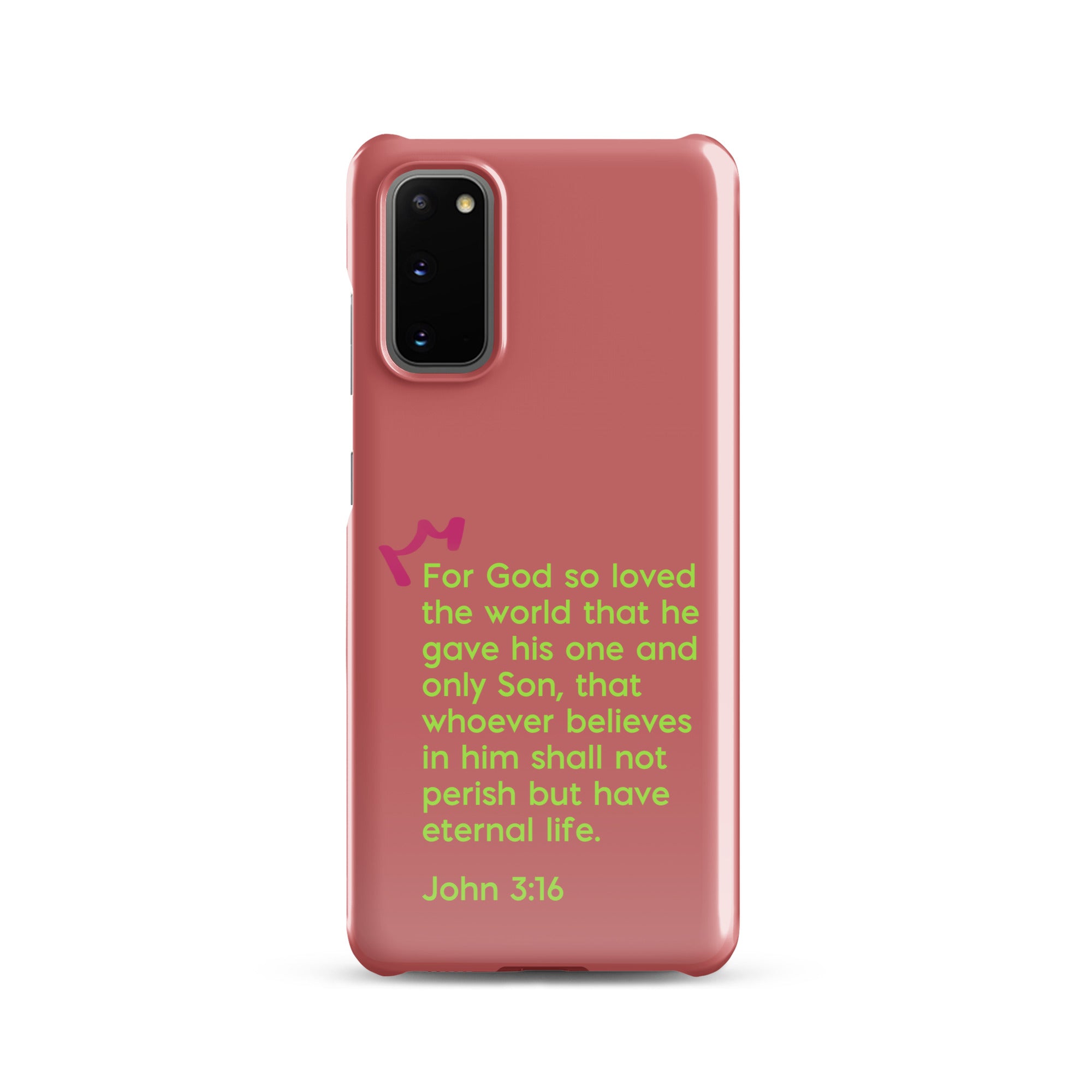 Samsung Galaxy case  - John 3:16